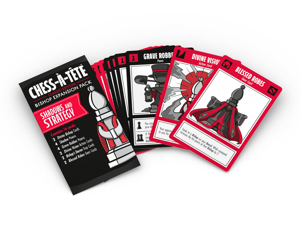 Chess-à-Tête Power Bundle: Base game + 3 Expansion packs