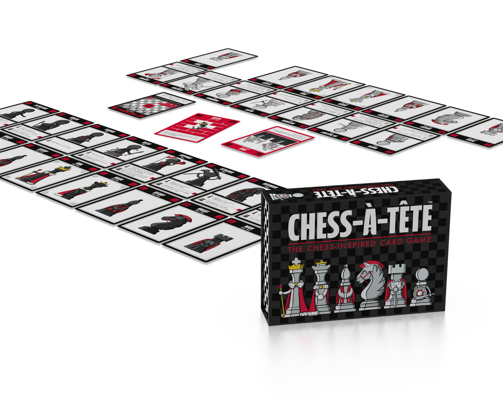Chess-à-Tête Power Bundle: Base game + 3 Expansion packs