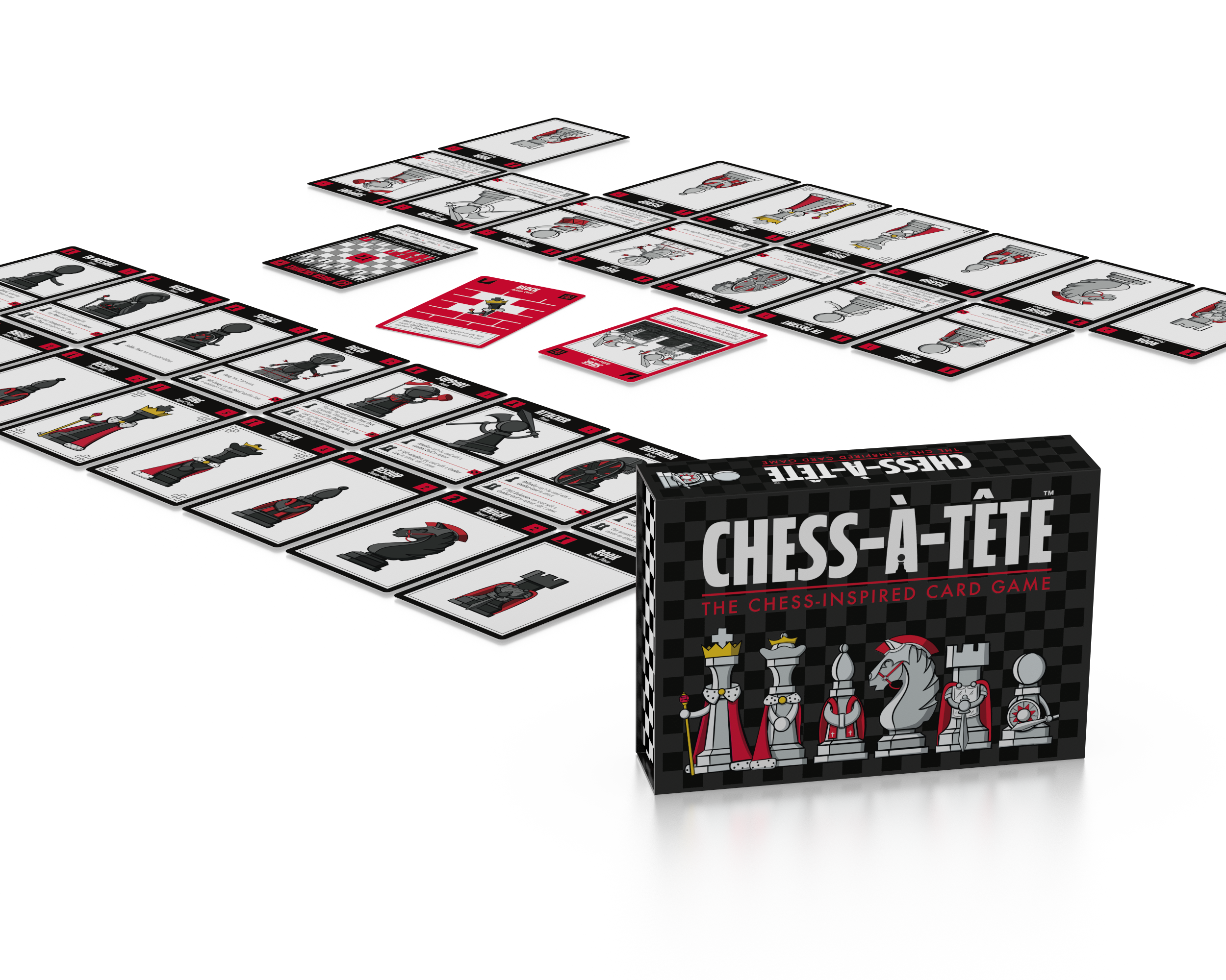 Chess-à-Tête Power Bundle: Base game + 3 Expansion packs