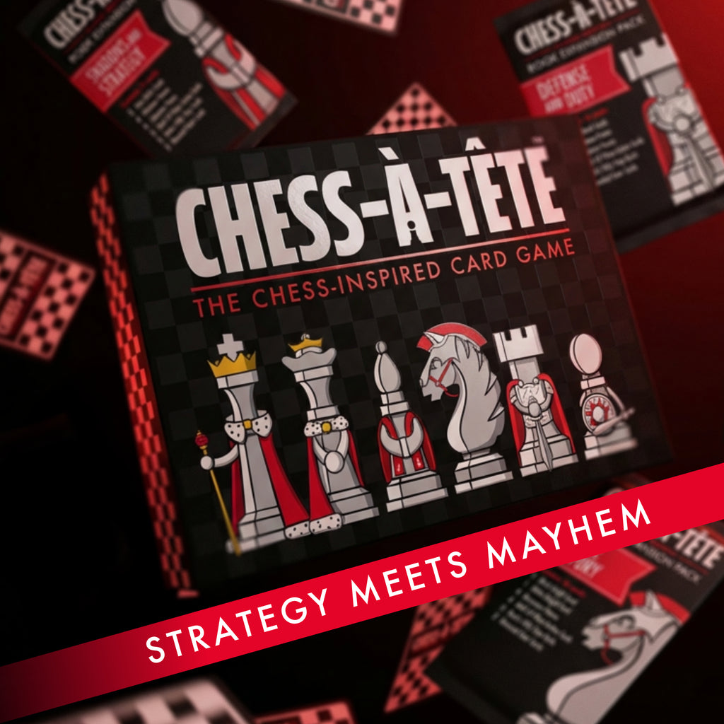 Chess-à-Tête Power Bundle: Base game + 3 Expansion packs