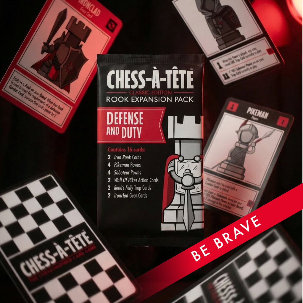 Chess-à-Tête Power Bundle: Base game + 3 Expansion packs