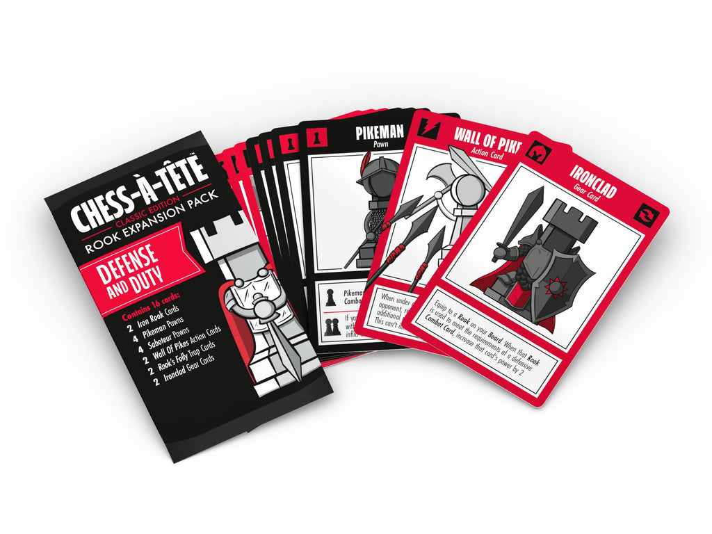 Chess-à-Tête Power Bundle: Base game + 3 Expansion packs